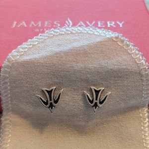 James Avery RETIRED RARE Descending Dove Ear Studs
